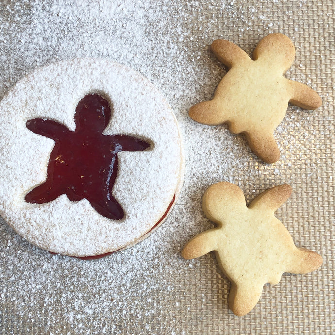 Jam-Filled Vanilla Biscuits