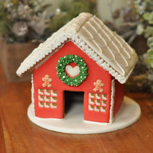 Load image into Gallery viewer, Small Gingerbread House (4 Piece including &#39;door&#39;) Cutter Set for Biscuits, Cookies &amp; Clay!
